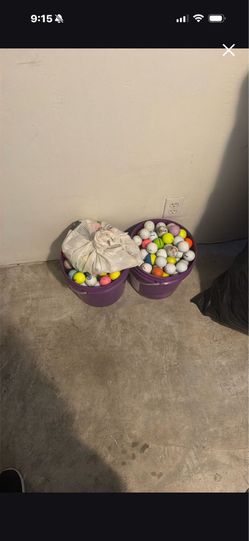 Golf balls for 50 cents a ball have about 700-800
