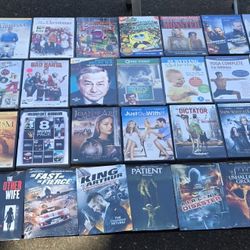 Lot of 100 DVD Movies