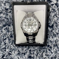 Guess Silver Watch 