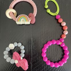 NEW Set Of 3 Teethers 