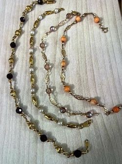 Pulseras gold filled diferentes modelos y piedras joyería antigua cada una