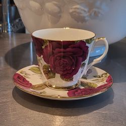 Vintage Royal Winchester Bone China Cup & Saucer