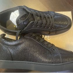  LOUBOUTIN RANTULOW ORLATO FLAT JACQUAR Men's Shoes size 12 /45 