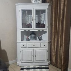 Real Wood 🪵 Hutch Corner Size 45 :Wide 76:H