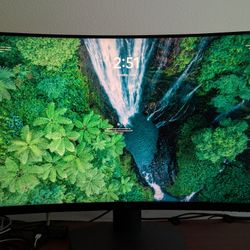 Dell 32” LED FreeSync curved monitor