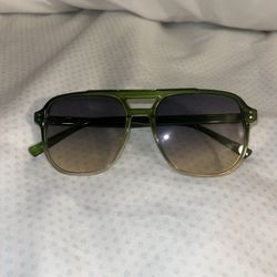 Green Sun Glasses