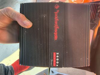 Rockford fosgate 2600x