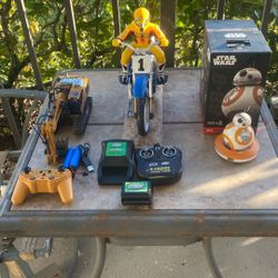 RC Truck, RC Motorcycle, RC Star Wars Robot