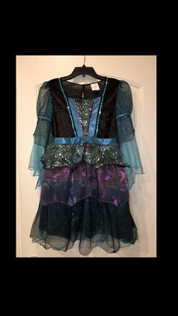 Witch costume girls large 10-12