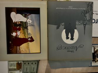 Disney The Aristocats 1996 Exclusive Commemorative Lithograph