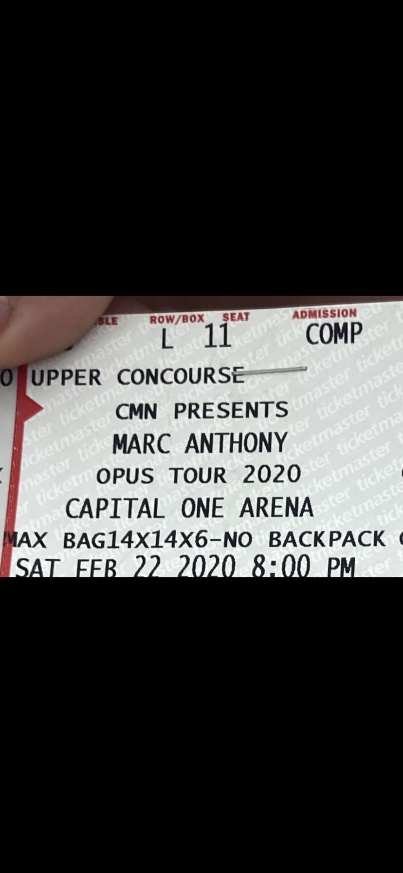 MARC ANTHONY 2 TICKETS