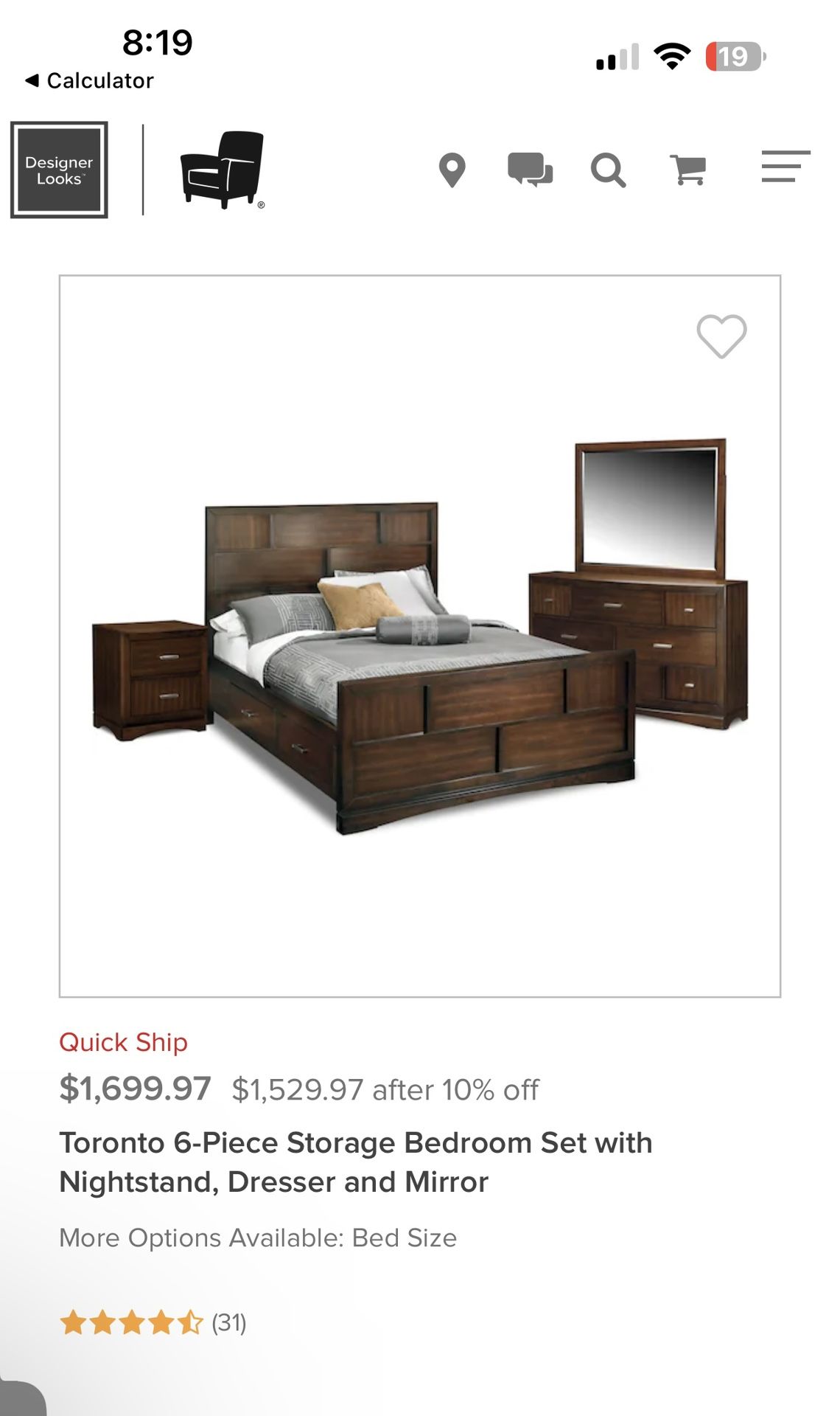 Queen Bedroom Set