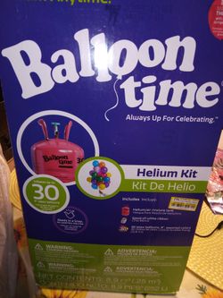 Helium tank