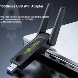 1300Mbps WiFi USB 3.0 Adapter 802.11AX Dual Band 2.4G/5GHz Wireless Wi-Fi Dongle Network Card 