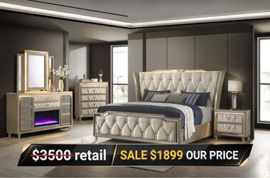 Luxury Bedroom set| Free Delivery| Finance Available