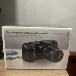 Blackmagic Pocket Cinema Camera 4K — BRAND NEW / SEALED