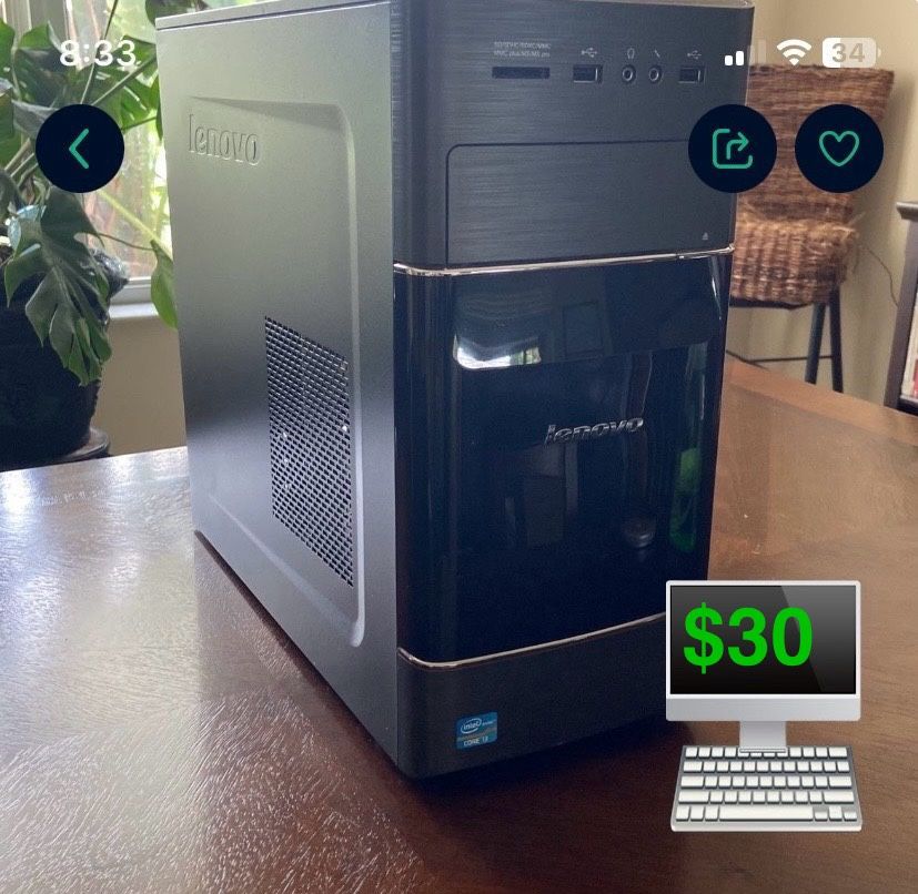 Lenovo Computer & Monitor