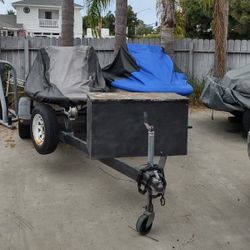 Jet Skis with trailer. Yamaha and Seadoo