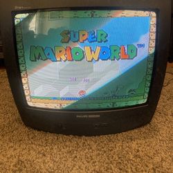 Philips Magnavox CRT TV 19” Retro Gaming  