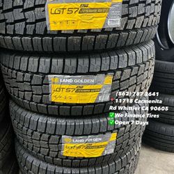 LT275/65/18 Land Golden A/T Set of Tires Installed and Balanced Set de Llantas Nuevas Instaladas y Balanceadas