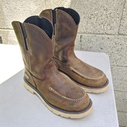 Size 9.5 D Ariat Work Boots Soft Toe 