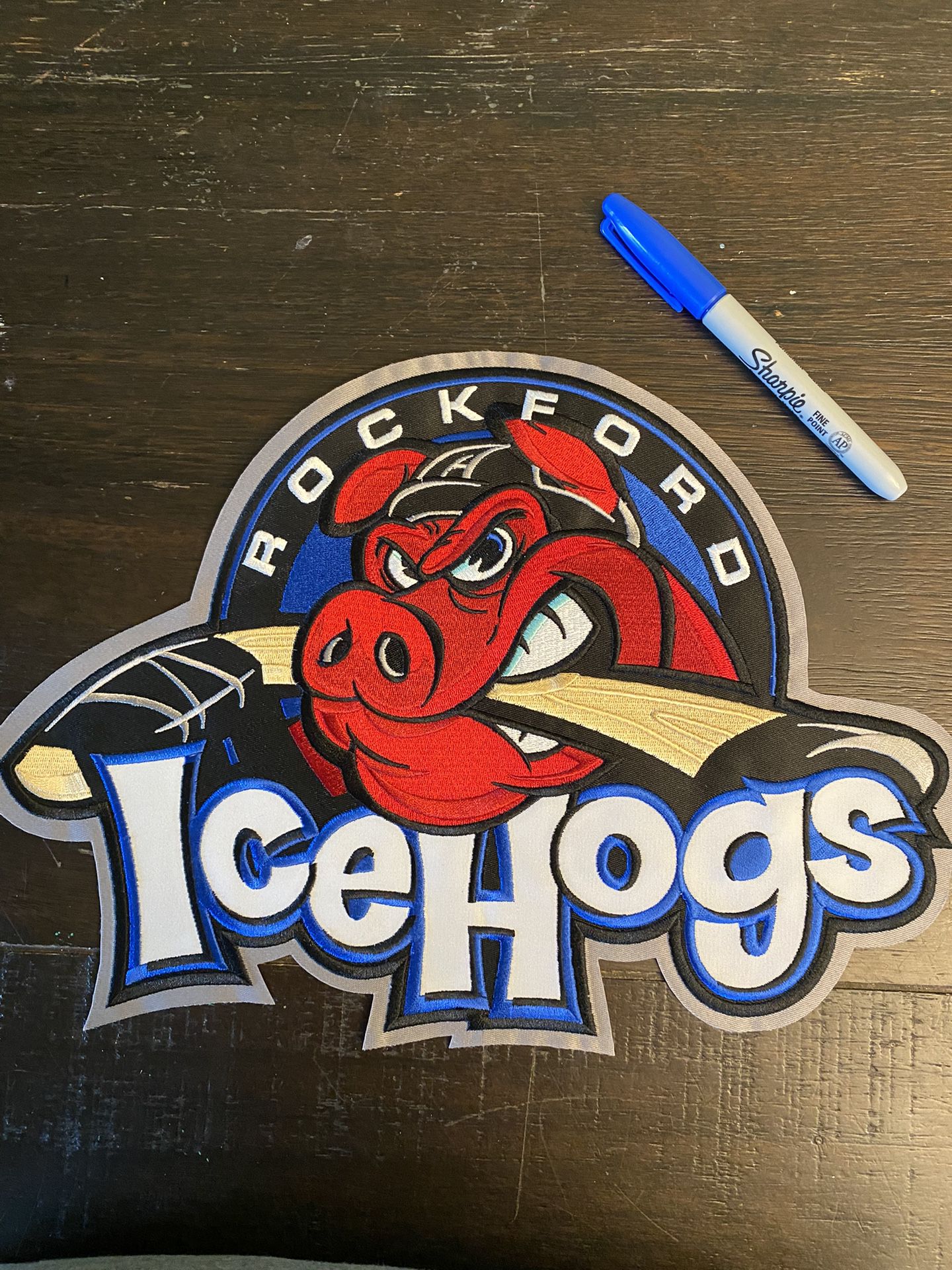 Rockford Icehog Jersey Patches