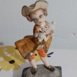 DEPOSE ITALY BOY - LAMB FIGURINE 5"×2" - M08