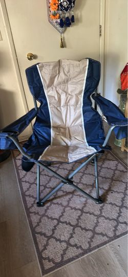 Folding Camping Chair with Armrests