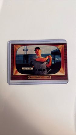 1955 Bowman Mickey Mantle #202 Ungraded
