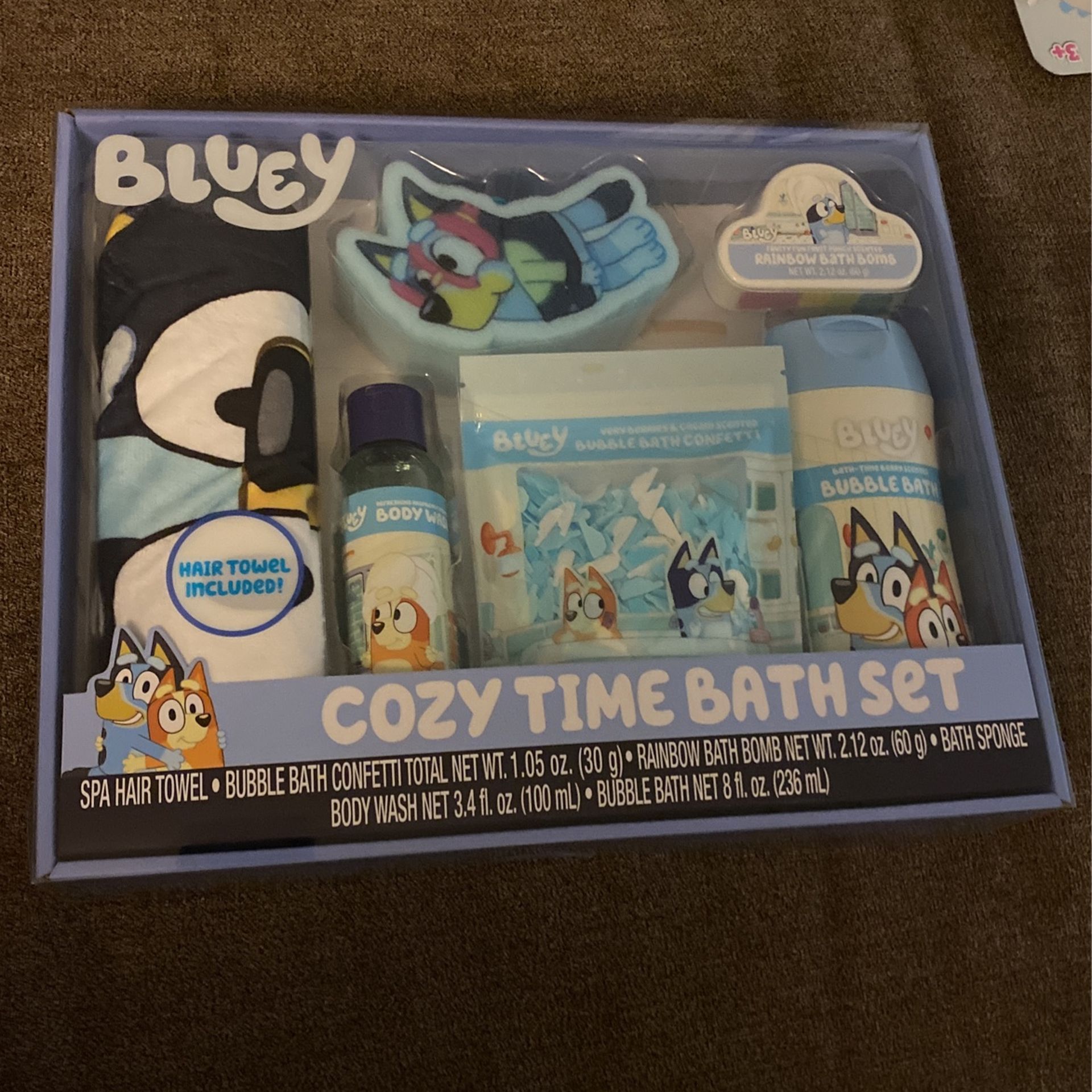 Bluey Bath Set Kids