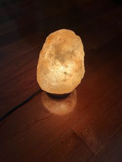 Salt Lamp with dimmer switch