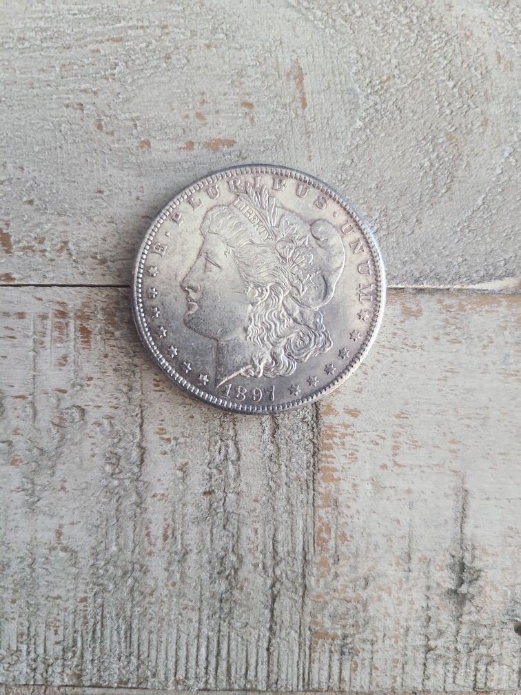 1897 S Morgan Silver Dollar