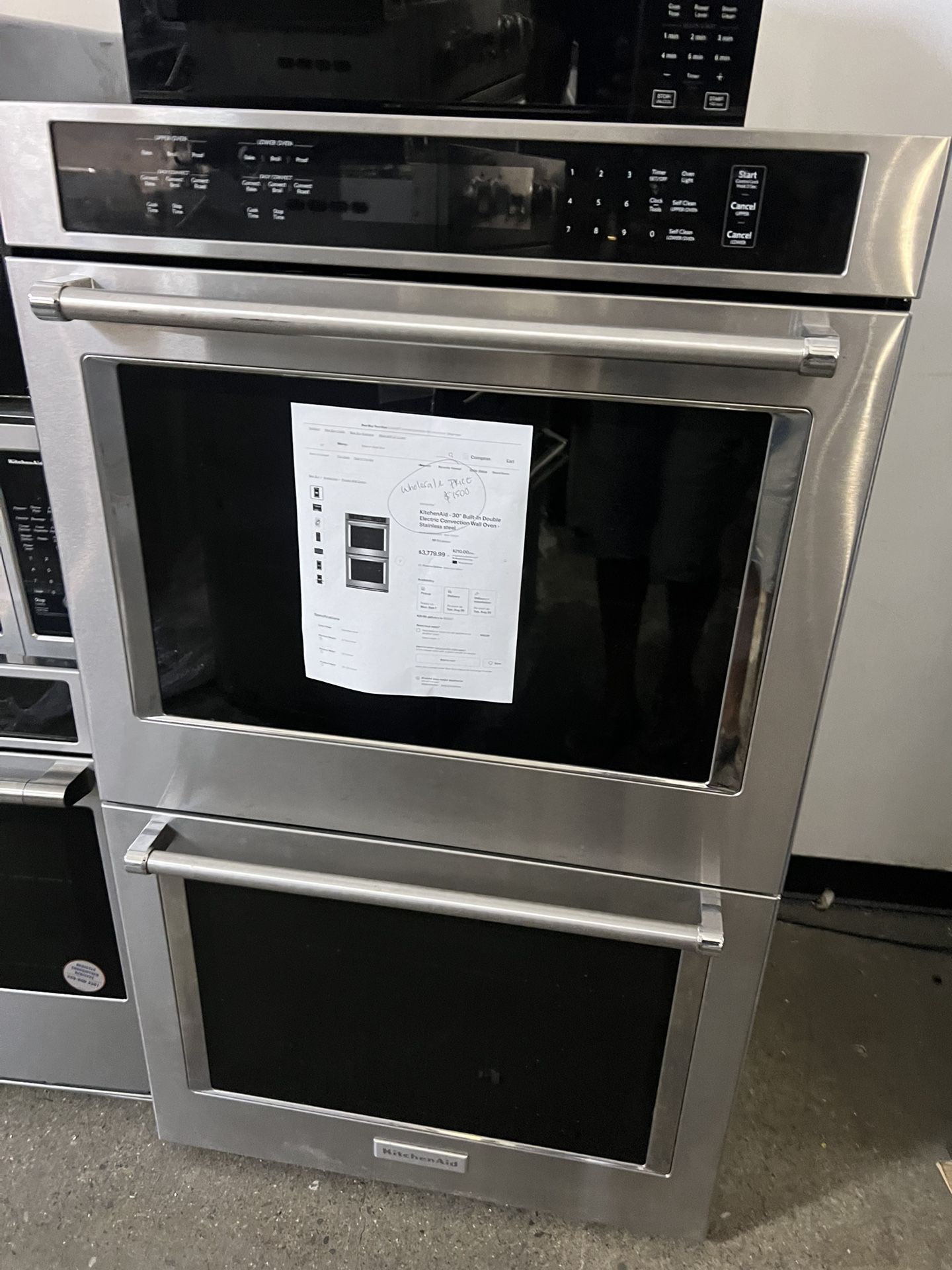 Kitchenaid Double Oven 30 Inch