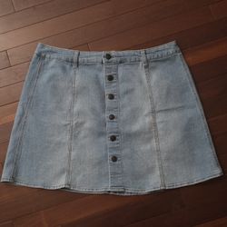 Mossimo Size 18 Denim Plus Size Skirt 