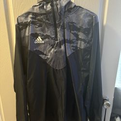 Adidas Soccer Tan ADV Windbreaker Camouflage Jacket DZ4661