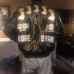 Kobe limited edition jacket 24 of 24 made!!! 100% leather