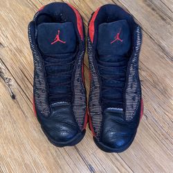 04 Retro Jordan Bred 13s Sz 9
