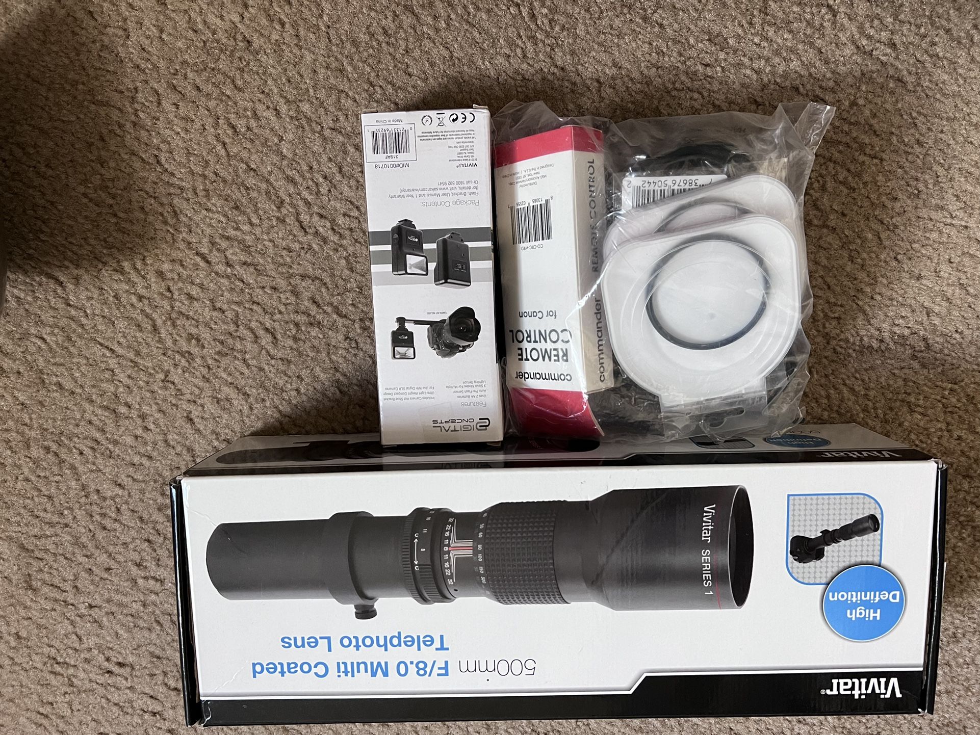 DSLR Accessories - $100