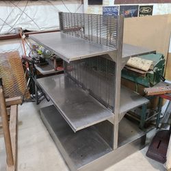 Stainless Steel Display Shelves
