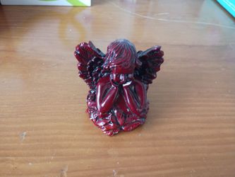 Ceramic angel figurine