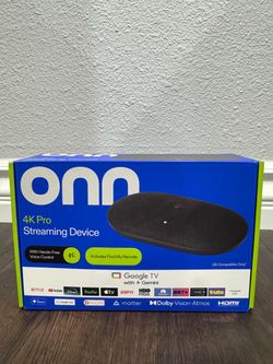 Onn 4k Pro 2026 Streaming Device