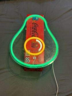 Neon sign avocado
