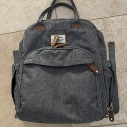 Brand New  Ruvalino Diaper Bag Gray