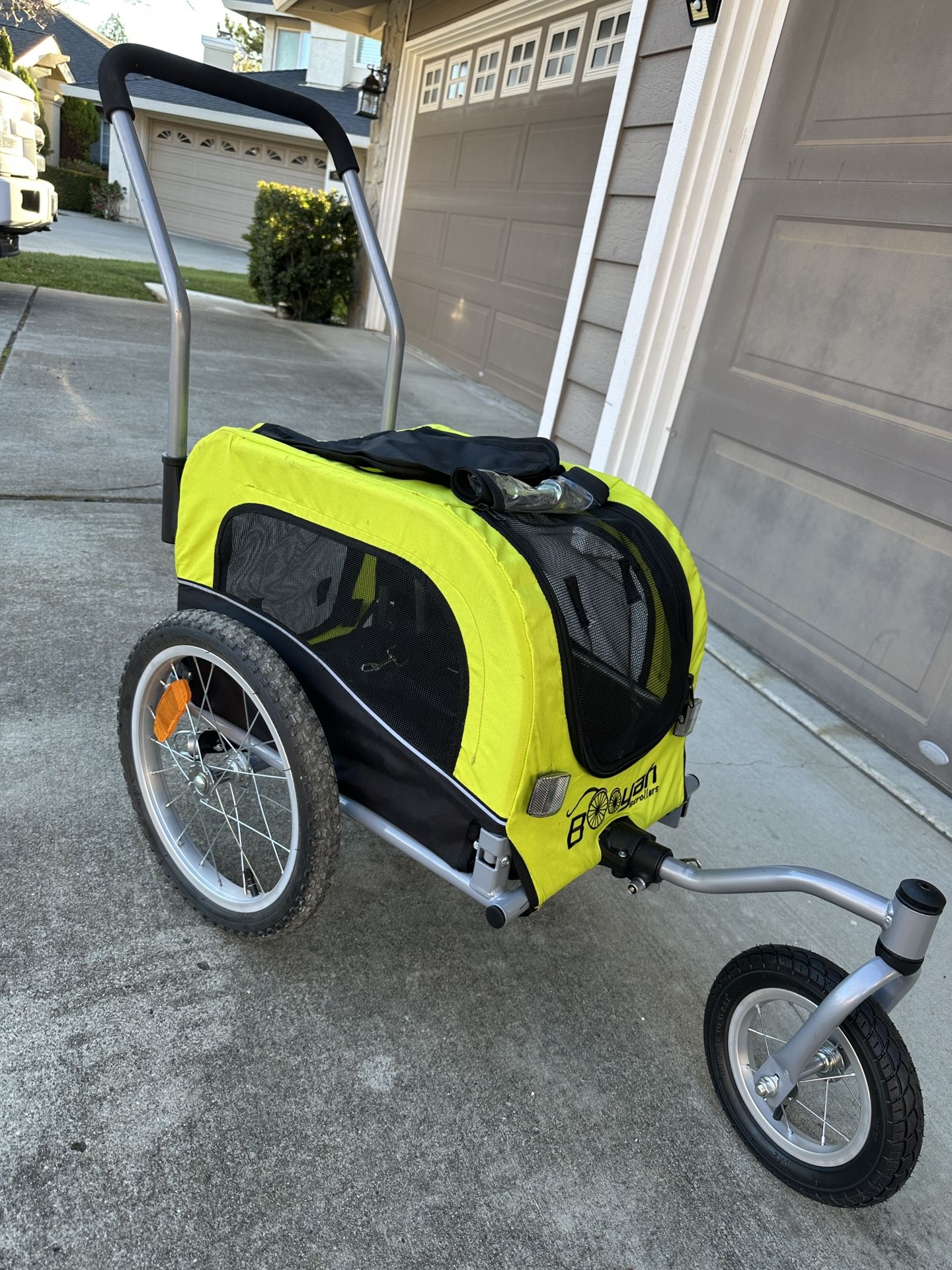 Small Booyah Stroller and Bicycle Trailer