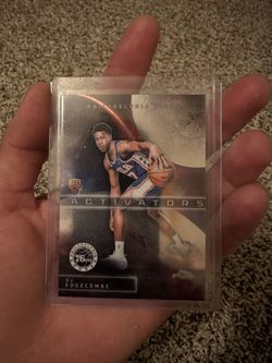 VJ Edgecombe 2025 Topps Chrome Basketball Activator