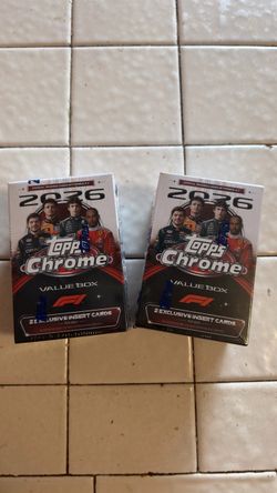 2026 Topps Chrome F1 Value Box