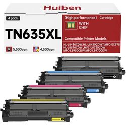 TN635XL High Yield Toner Cartridges