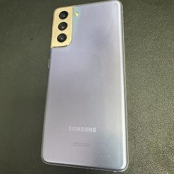 Samsung Galaxy S21 5G purple 128gb Unlocked All Carriers Like New