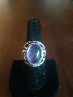 Beautiful Large Amethyst ring