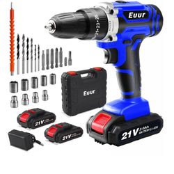 21V Power Drill Set